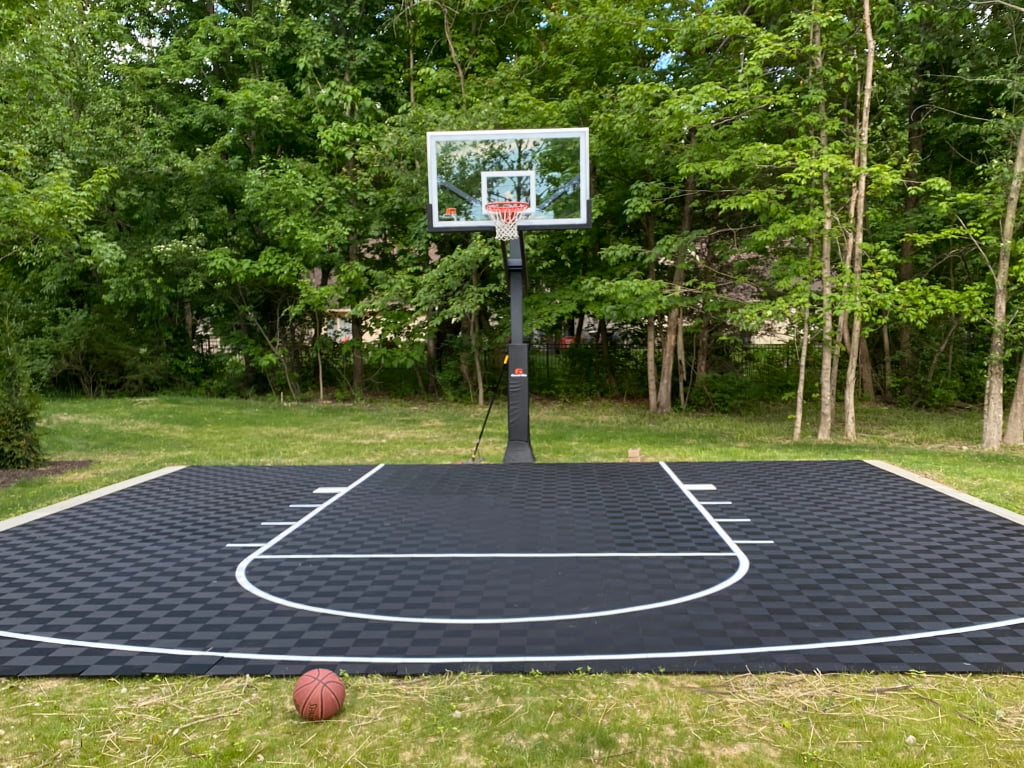 cool basketball court